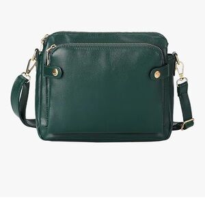 NWOT Dark Emerald Green Purse